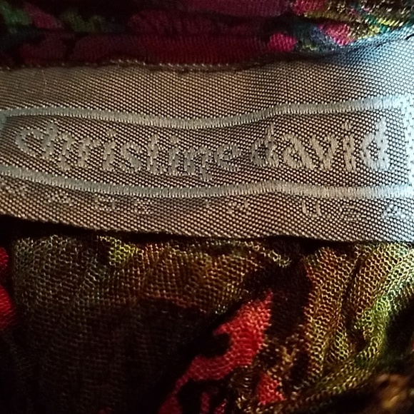 Christine David Floral Skirt - Picture 7 of 8